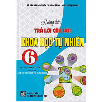 Sách - Hướng dẫn trả lời câu hỏi khoa học tự nhiên 6