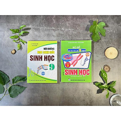 Sách - Combo Bộ Đề Ôn Thi Vào Lớp 10 THPT Môn Sinh Học+ Bồi Dưỡng Học Sinh Giỏi Sinh Học 9-Phan Khắc Nghệ(Bộ 2 Cuốn)-HAA