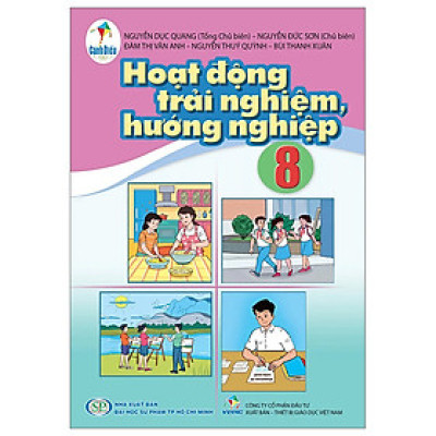Sách giáo khoa Hoạt động trải nghiệm, hướng nghiệp 8- Cánh Diều (Kèm Nilon bọc Sách)