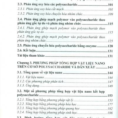 Vật Liệu Polysaccharide Tổng Hợp Và Tiềm Năng Ứng Dụng Trong Y Dược - Nông Nghiệp (Bộ Sách Đại Học Và Sau Đại Học) (Bìa Cứng)  