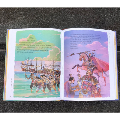 Lịch sử Việt Nam bằng tranh - Mai đế - Phùng vương (Bản màu)