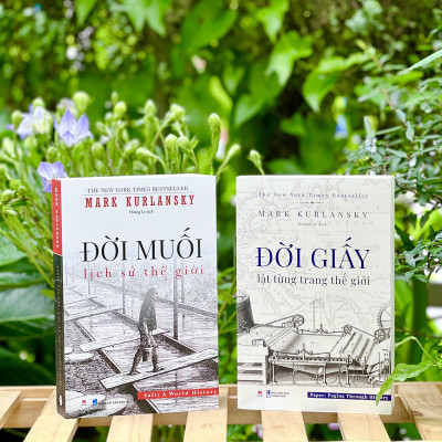 Sách - Combo Lịch Sử Thế Giới: Đời Muối, Đời Giấy (2 Cuốn) - Bìa Mềm