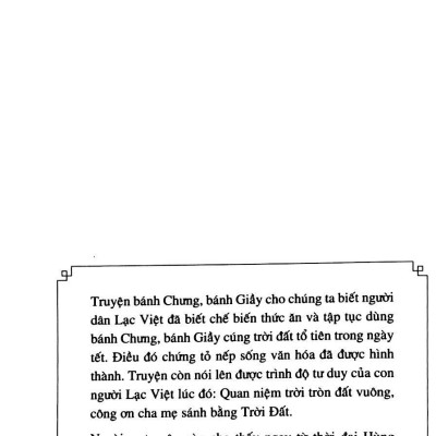 Lịch Sử Việt Nam Bằng Tranh 03 - Huyền Sử Đời Hùng: Bánh Chưng Bánh Giầy, Trầu Cau, Quả Dưa Đỏ (Tái Bản)