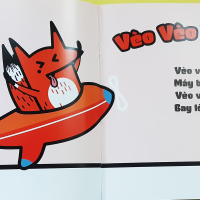 Sách Cho Bé Ehon Cáo Ken Và Đồ Vật - Lộp Bộp Lộp Bộp