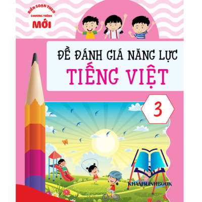 Sách - Combo Đề Đánh giá năng lực Toán + Tiếng Việt + Tiếng Anh 3 (KP)