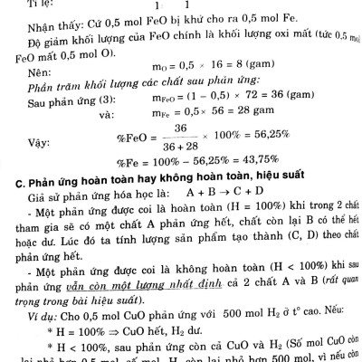 Một Số Vấn Đề Phát Triển Hóa Học Thcs 8-9