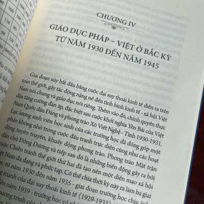 (Giải thưởng Sách Quốc Gia 2013) GIÁO DỤC PHÁP – VIỆT Ở BẮC KỲ (1884 – 1945)  (Bìa mềm)  – Trần Thị Phương Hoa - MaiHaBooks