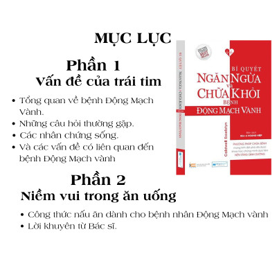 Sách Động mạch vành - Bí quyết ngăn ngừa và chữa khỏi động mạch vành