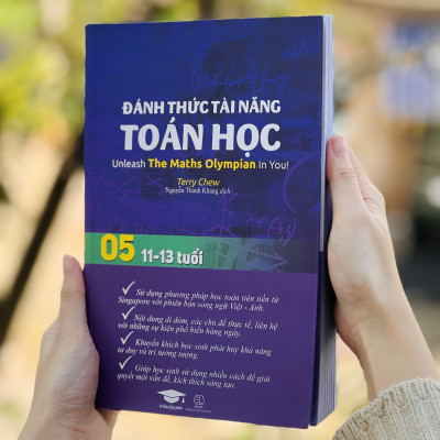 Sách Đánh Thức Tài Năng Toán Học 2, 3, 4, 5 ( Combo 4 Cuốn ) - Tổng hợp kiến thức toán học lớp 2 đến lớp 6, Hiệu sách Genbooks