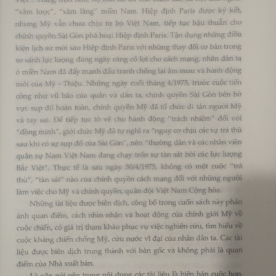 Những biên bản cuối cùng tại Nhà Trắng: Phút sụp đổ của Việt Nam Cộng Hòa
