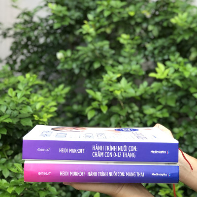 Combo Hành Trình Nuôi Con: Mang Thai + Chăm Con 0 -12 Tháng (Heidi Murkoff) - Omega Plus