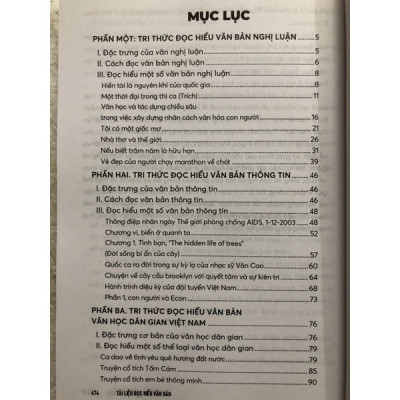 Sách - Tài Liệu Đọc Hiểu Văn Bản (Dành Cho Học Sinh Lớp 10 - 11 - 12)