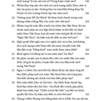 Hỏi Đáp Lịch Sử Việt Nam, Tập 8: Cuộc Kháng Chiến Chống Mỹ Cứu Nước (1954 - 1965)