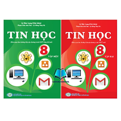 Sách - Combo Tin học Lớp 8 - Tập 1 + 2 (KP)