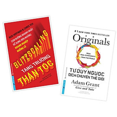 Combo Tăng trưởng thần tốc (49217) + Tư duy ngược dịch chuyển thế giới (52118) - Bản Quyền