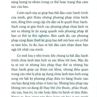 Chữa Lành Tâm Linh (Liệu pháp năng lượng dành cho người mới bắt đầu) - Elsie Wild; Lê Nguyễn Yến Vy dịch
