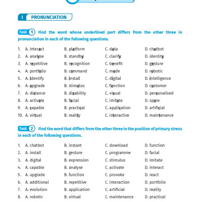 Sách bài tập tiếng Anh lớp 12 Global Success 4 kỹ năng (Có đáp án) – Tập 2 ThS Lê Vy Vivian