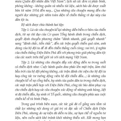Chuyện Kể Chiến Thắng Điện Biên Phủ - Tập 1