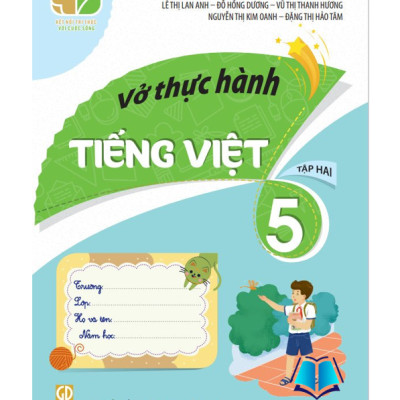 Sách - Combo Vở thực hành tiếng việt 5 - tập 1 + 2 (Kết Nối)