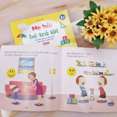 Mẹ hỏi bé trả lời - Hỏi đáp giúp bé phát triển ngôn ngữ và giao tiếp - Dành cho trẻ 1+