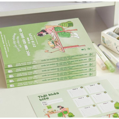 Sách Tuyển tập những bài văn của Học sinh giỏi Quốc gia từ năm 2018 - 2024 - Carobooks