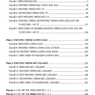 Combo Tổng Ôn Tập Chuyên Đề: Phương Trình Và Hệ Phương Trình + Tích Phân Và Bất Đẳng Thức + Hình Học Và Hình Học Giải Tích (Bộ 3 Cuốn) - HA