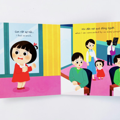 Bộ Sách - Bé Học Giao Tiếp Phần 1 - Sách Song Ngữ Anh Việt Cho Bé - Lionbooks - Bìa Cứng