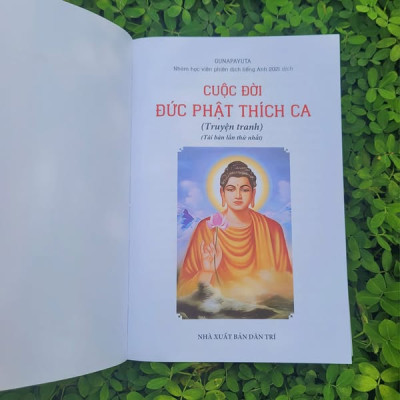 Sách - Cuộc Đời Đức Phật Thích Ca - Truyện tranh song ngữ - Vĩnh Nghiêm Books