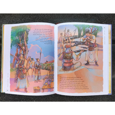 Lịch sử Việt Nam bằng tranh - Mai đế - Phùng vương (Bản màu)