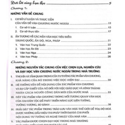 Sách - Phương Pháp Nghiên Cứu Và Tiếp Nhận Văn Chương Nước Ngoài Trong Nhà Trường