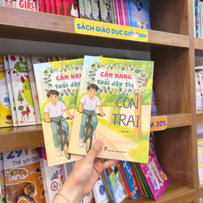 Sách - Cẩm Nang Tuổi Dậy Thì Con Trai - Ndbooks