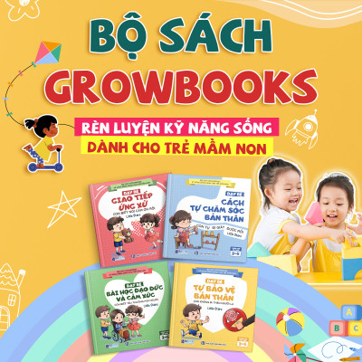 Sách Dạy Bé Bài Học Đạo Đức Và Cảm Xúc: Con Biết Yêu Thương Mọi Người - Growbooks – Kỹ Năng Sống Dành Cho Trẻ Mầm Non