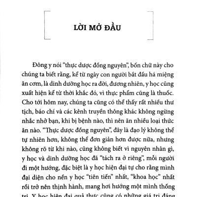 Dinh Dưỡng Học Bị Thất Truyền - Dinh Dưỡng Đẩy Lùi Bệnh Tật