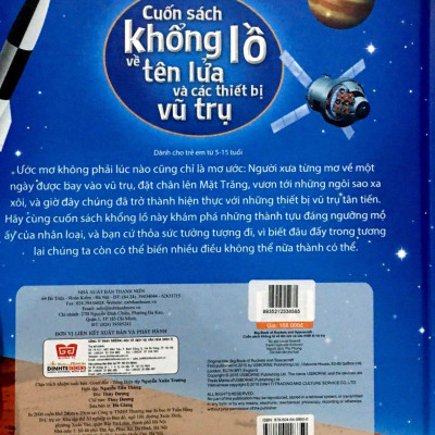 Sách Tương Tác - Big Book - Cuốn Sách Khổng Lồ Về Tên Lửa Và Các Thiết Bị Vũ Trụ (Tái Bản 2018)