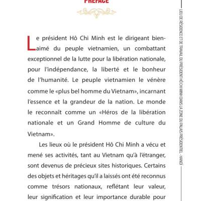 Lieu de residence et de travail du pesident Ho Chi Minh dans la zone du palais presidentiel - Hà Nội