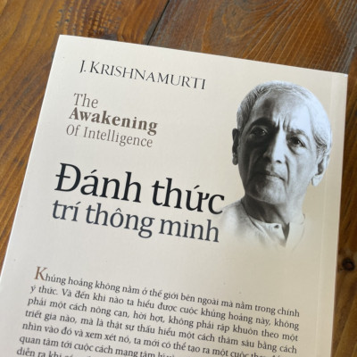 ĐÁNH THỨC TRÍ THÔNG MINH - J. Krishnamurti - Đào Hữu Nghĩa dịch -First News - Trí Việt –NXB Dân Trí
