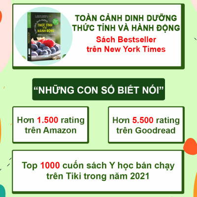 Combo 4 cuốn Bí mật dinh dưỡng (TB) + Toàn cảnh dinh dưỡng (TB) + Liệu trình dinh dưỡng + Động mạch vành