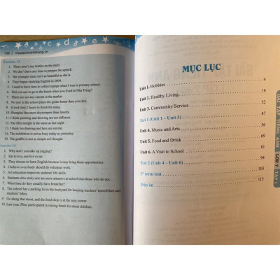 Sách - Bài tập Tiếng Anh lớp 7 tập 1 có đáp án - Global Success