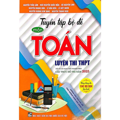 Combo Tuyển Tập Đề Thi THPT Môn Toán - Hóa - Sinh (Cấu Trúc Đề Thi Năm 2025) (Bộ 3 Cuốn) - HA