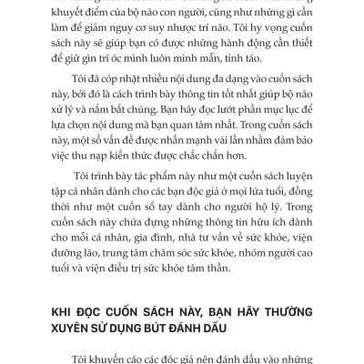 Trí Nhớ Minh Mẫn, Tư Duy Sắc Sảo - Các Chiến Lược Chống Lão Hóa Cho Bộ Não Của Bạn