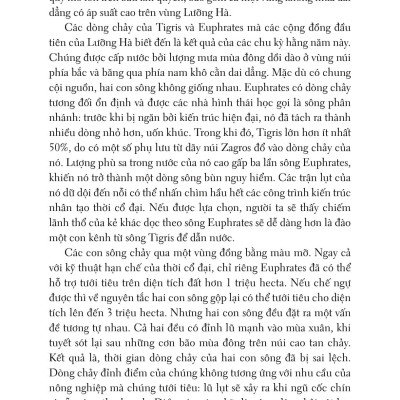 Sách - Lược Sử Nước - Water - A Biography