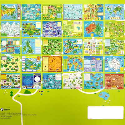 Cuốn Sách Khổng Lồ Về Trò Chơi Tư Duy - Maps Activity Pad (Tái Bản 2023)