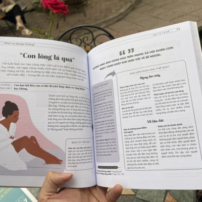 (In màu toàn bộ) Tủ sách DK - WHAT’S MY TEERNAGER THINKING - TÂM LÝ HỌC TRẺ EM THỰC HÀNH CHO CHA MẸ HIỆN ĐẠI (tuổi từ 13 đến 18) – Tanith Carey – Quế Chi dịch –Thái Hà - NXB Công Thương