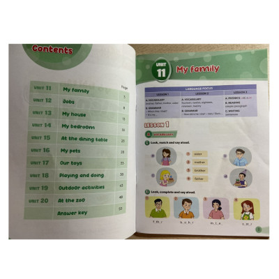 Sách - Vở bài tập tiếng anh 3 - tập 1 + 2 (global success)