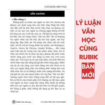 Combo 3 sách: Lý luận văn học cùng Rubik (Tập 1 + Tập 2) và Nghị luận xã hội cùng Rubik
