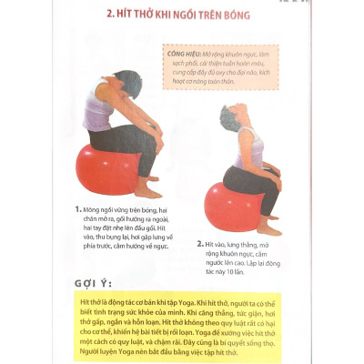 Yoga Dành Cho Bạn Gái Tập Luyện Trên Fitball