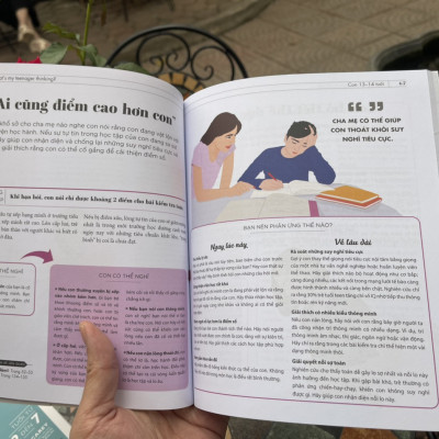 (In màu toàn bộ) Tủ sách DK - WHAT’S MY TEERNAGER THINKING - TÂM LÝ HỌC TRẺ EM THỰC HÀNH CHO CHA MẸ HIỆN ĐẠI (tuổi từ 13 đến 18) – Tanith Carey – Quế Chi dịch –Thái Hà - NXB Công Thương