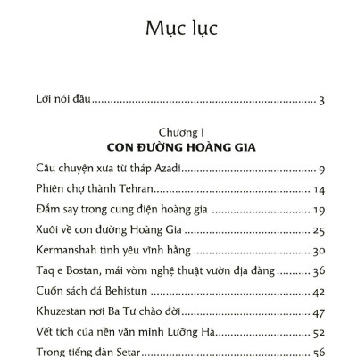 Vàng Son Một Thuở Ba Tư - Tập Du Ký