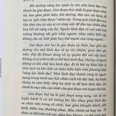 Tứ Thư Lãnh Đạo - Thuật Quản Trị