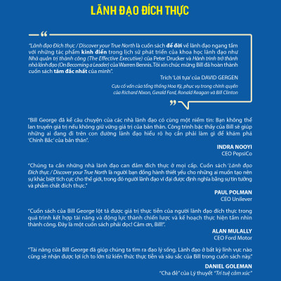 CHÍNH BẮC – LÃNH ĐẠO ĐÍCH THỰC (Discover Your True North) - Bill George - Võ Kiều Linh dịch - Tái bản - (bìa mềm) 